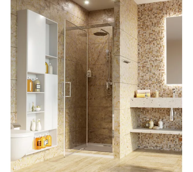 Душевая дверь WasserKRAFT Salm, Выбрать размер: 80, изображение 5