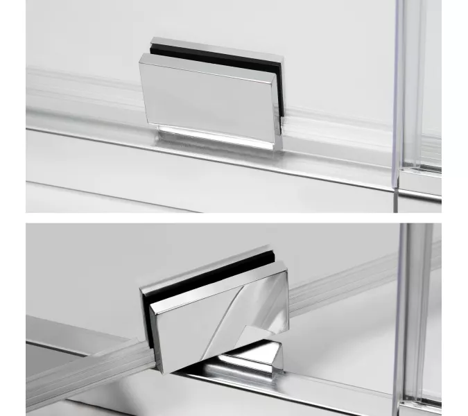 Душевая дверь WasserKRAFT Berkel телескоп. профиль, Выбрать размер: 80, изображение 7