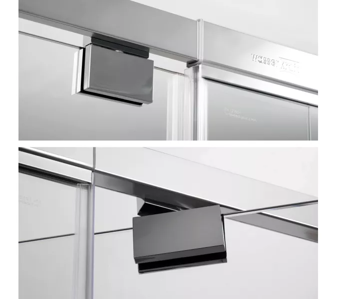 Душевая дверь WasserKRAFT Berkel телескоп. профиль, Выбрать размер: 80, изображение 8