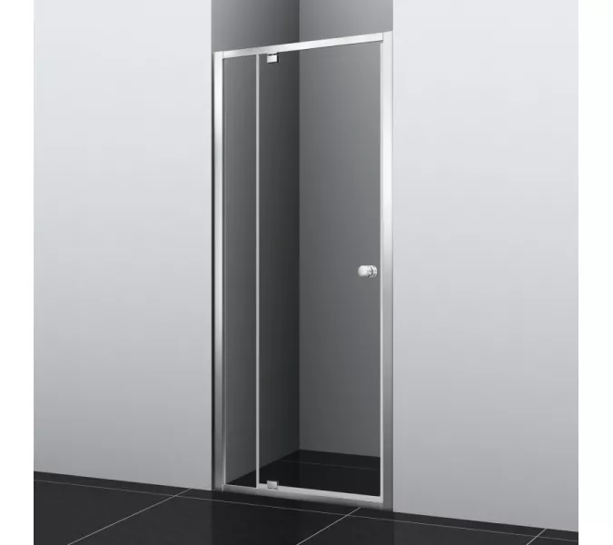 Душевая дверь WasserKRAFT Aula 11P04, Цвет стекла: прозрачное, Цвет профиля: Хром, Выбрать размер: 90, изображение 2