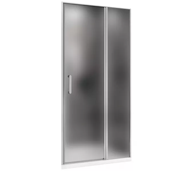Душевая дверь ABBER Sonnenstrand  матовое/хром, Цвет стекла: матовое, Цвет профиля: Хром, Выбрать размер: 100