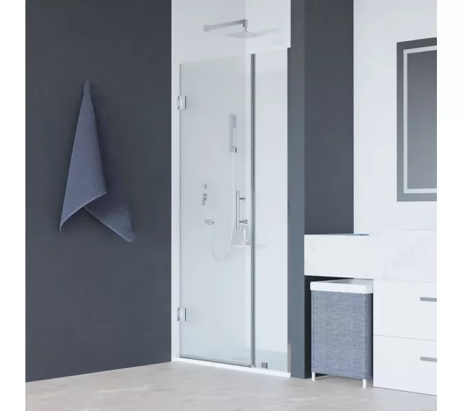 Душевая дверь RGW HO-012, Цвет стекла: прозрачное, Цвет профиля (вариация): Хром, Выбрать размер: 90, изображение 2