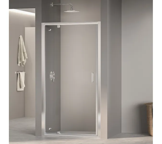 Душевая дверь RGW PA-105, Цвет стекла: прозрачное, Цвет профиля (вариация): Хром, Выбрать размер: 80