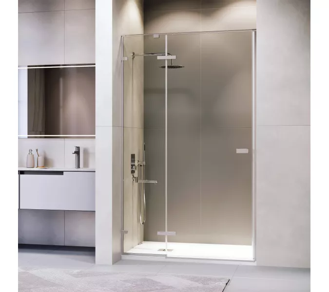 Душевая дверь RGW SV-004, Цвет стекла: прозрачное, Цвет профиля (вариация): Хром, Выбрать размер: 120