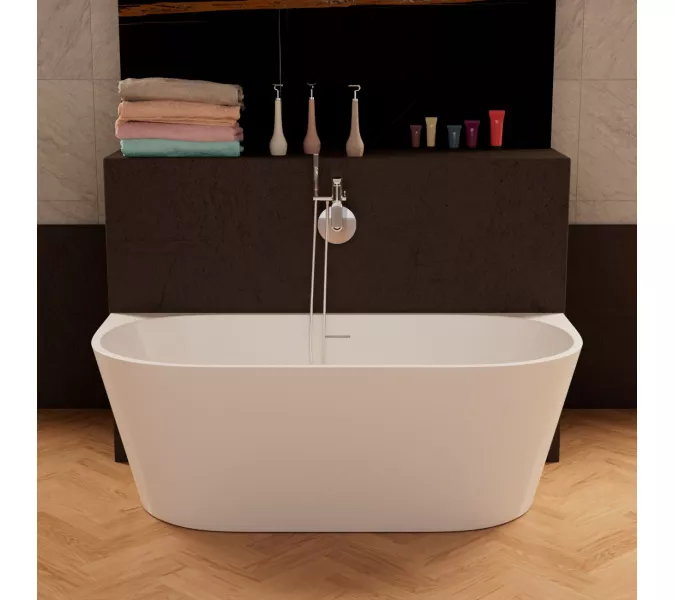 Ванна акриловая Frank F6163 White 170х80, Выбрать цвет: Белый