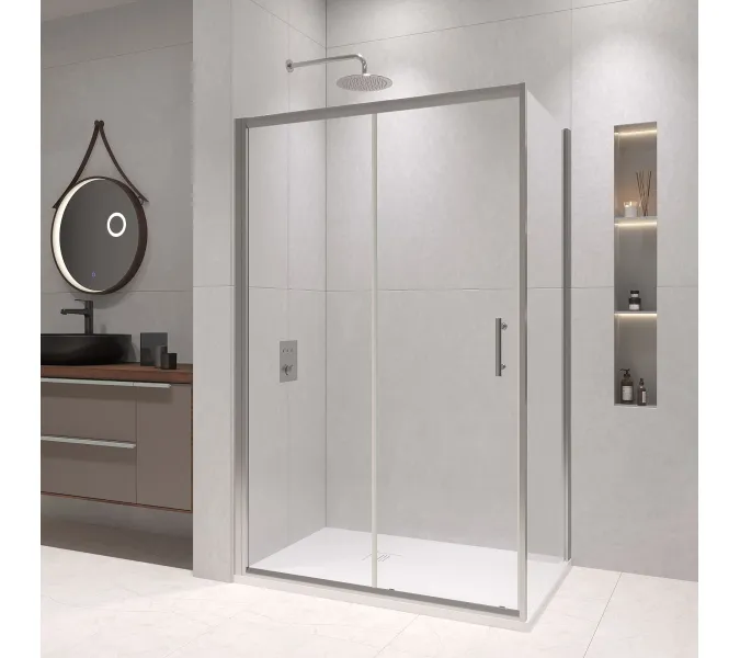 Душевой уголок  RGW PA-145, Цвет стекла: прозрачное, Цвет профиля (вариация): Хром, Выбрать размер: 800x1400