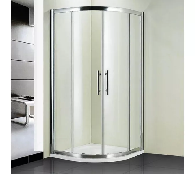 Душевой уголок RGW HO-51, Цвет стекла: прозрачное, Цвет профиля (вариация): Хром, Выбрать размер: 1000x1000