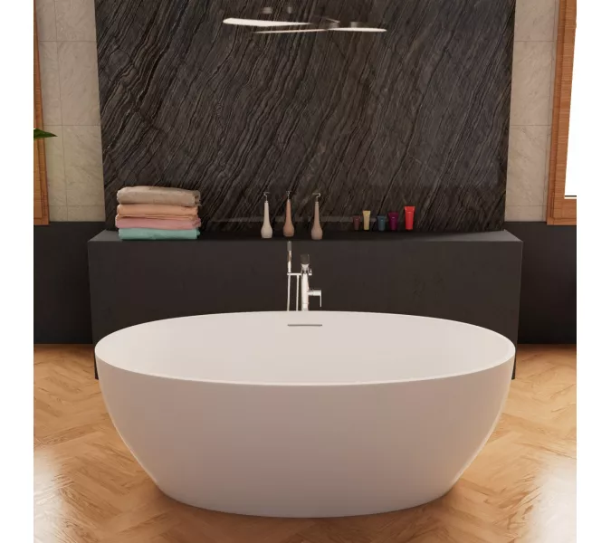 Ванна акриловая Frank F6139 отдельностоящая