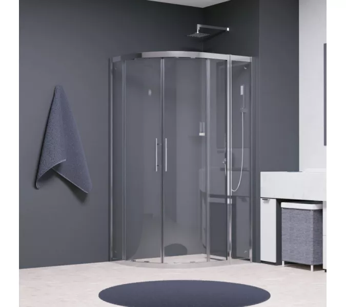 Душевой уголок RGW HO-61(HO-51 + Z-41), Цвет стекла: прозрачное, Цвет профиля (вариация): Хром, Выбрать размер: 1000x1300