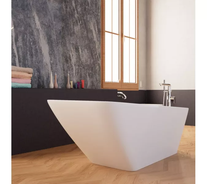 Ванна акриловая Frank F6106 White 170х80, Выбрать цвет: Белый, изображение 2