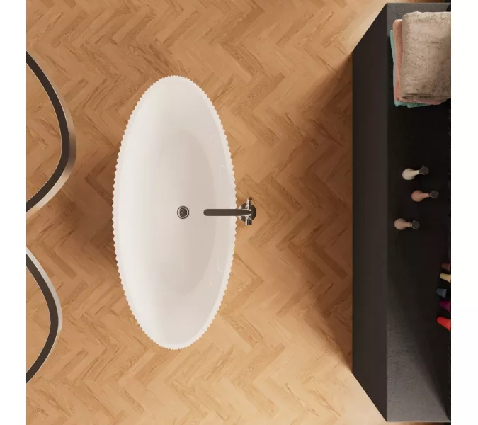 Ванна акриловая Frank F6115  170х75, изображение 4