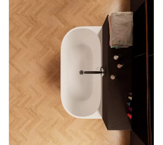 Ванна акриловая Frank F6163 White 170х80, Выбрать цвет: Белый, изображение 4