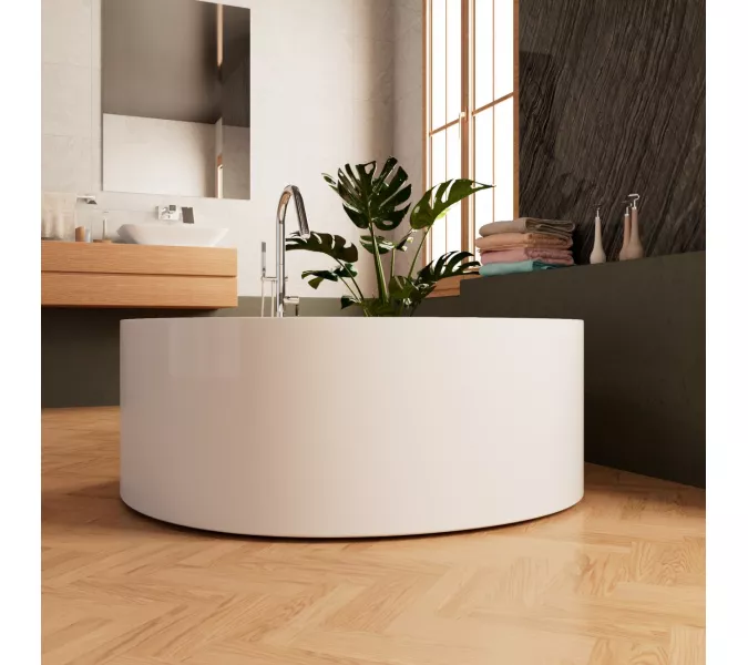 Ванна акриловая Frank F6169 отдельностоящая, изображение 3