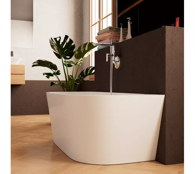 Ванна акриловая Frank F6163 White 170х80, Выбрать цвет: Белый, изображение 3