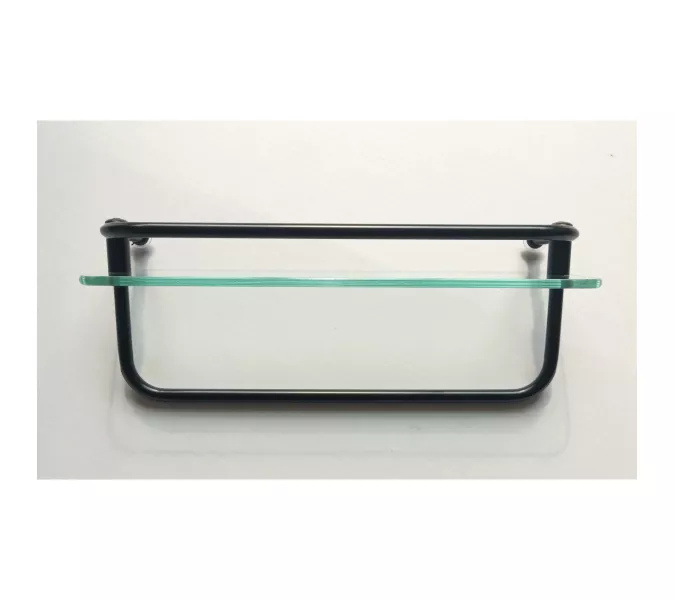 Душевая кабина Frank F400/2 М Black матовое стекло, Цвет стекла: матовое, Цвет профиля: Черный, Тип поддона: Высокий, Выбрать размер: 100х100, Внешний вид: без крыши, изображение 4