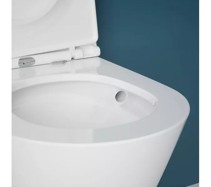 Унитаз подвесной CLAVEL-53T (White), изображение 9