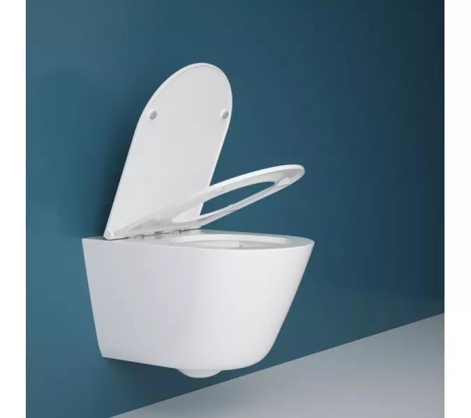 Унитаз подвесной CLAVEL-53T (White), изображение 10