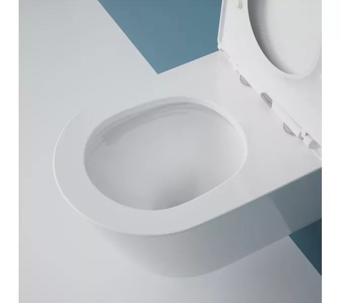 Унитаз подвесной CLAVEL-53T (White), изображение 11