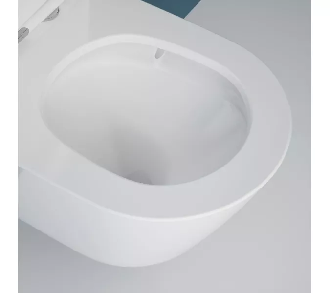 Унитаз подвесной CLAVEL-53T (White), изображение 12