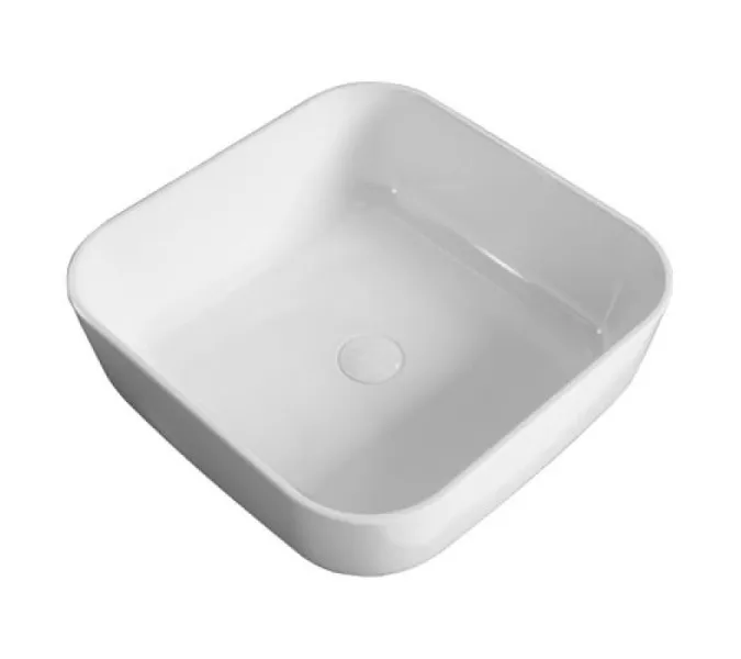 Раковина накладная "ERCINA-N" (white), Выбрать цвет: Белый