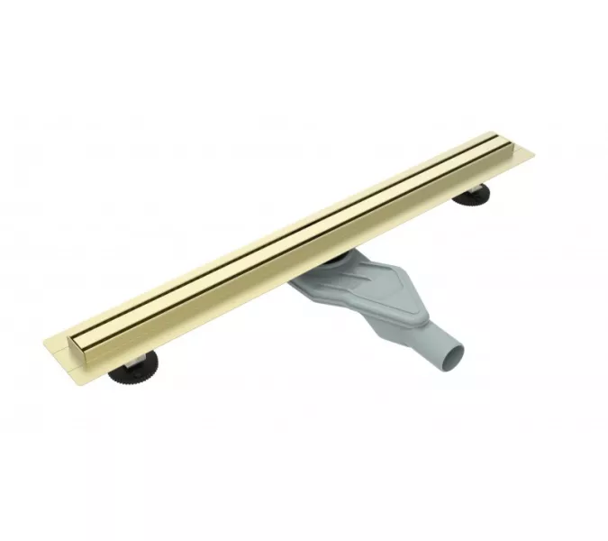 Желоб щелевой ESBANO S-SIDE-60SG/70SG/80SG матовое золото, Выбрать цвет: Матовый золотой, Выбрать размер: 600