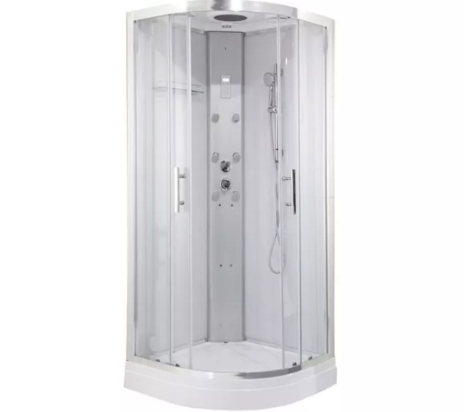 Душевая кабина четверть круга Orans SR-86150S   90х90х220 с паром, изображение 2