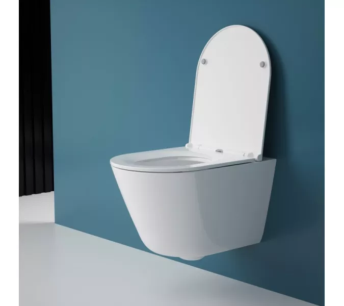 Унитаз подвесной CLAVEL-53T (White), изображение 3