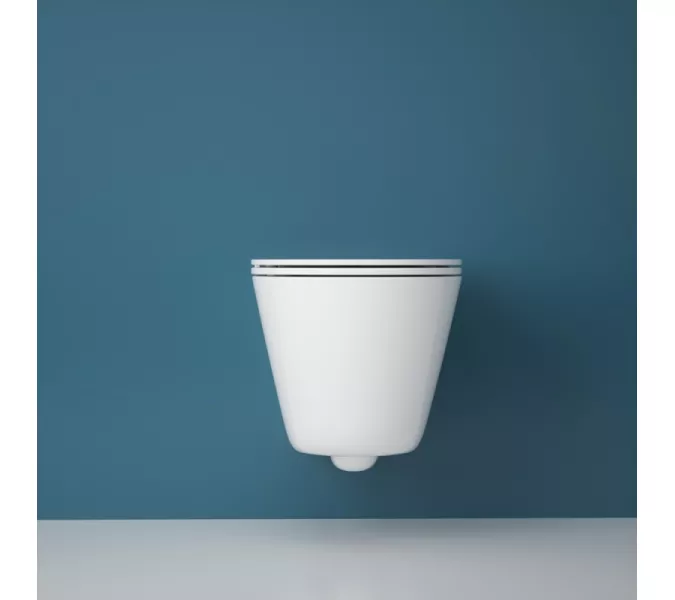 Унитаз подвесной CLAVEL-53T (White), изображение 4