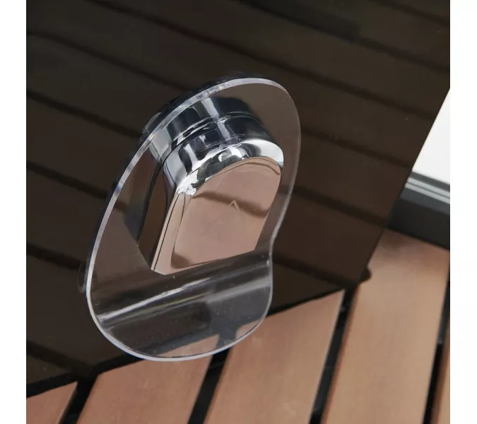 Душевая кабина прямоугольная с паром Orans SR-89101RS/LS Black  L/R, Цвет стекла: прозрачное, Цвет профиля: Черный, Тип поддона: Низкий, Выбрать размер: 100x100, Ориентация: правая, изображение 9