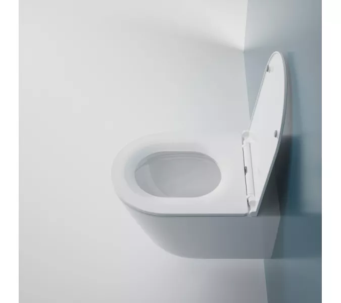 Унитаз подвесной CLAVEL-53T (White), изображение 5