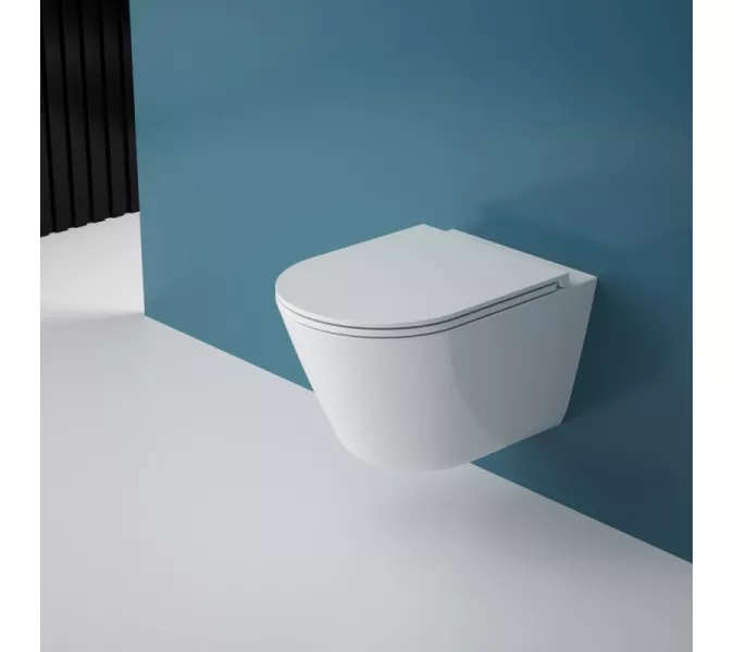 Унитаз подвесной CLAVEL-53T (White), изображение 6