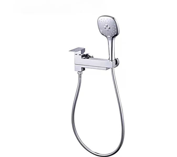 Смеситель для ванны и душа ACWEN BN8669A хром, Выбрать цвет: Хром, изображение 2