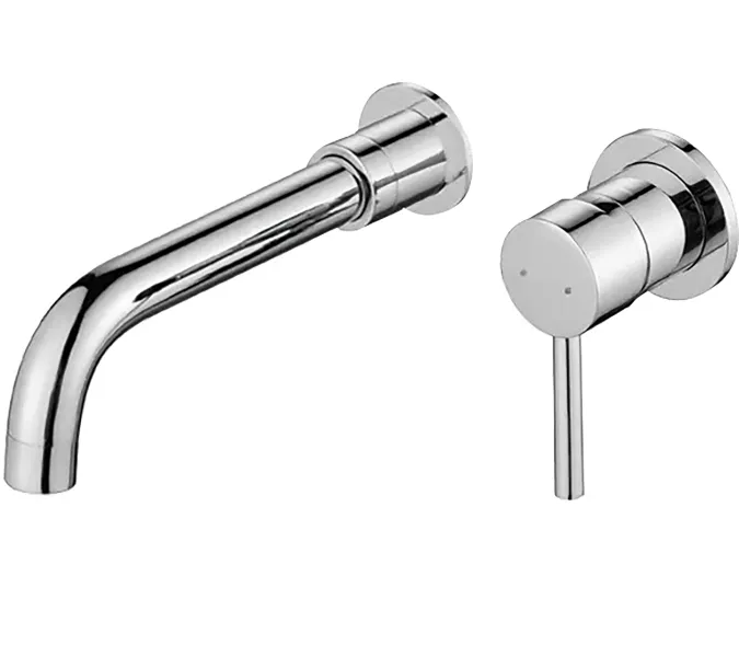 Смеситель для раковины скрытого монтажа ACWEN 6605A хром, Выбрать цвет: Хром, изображение 14