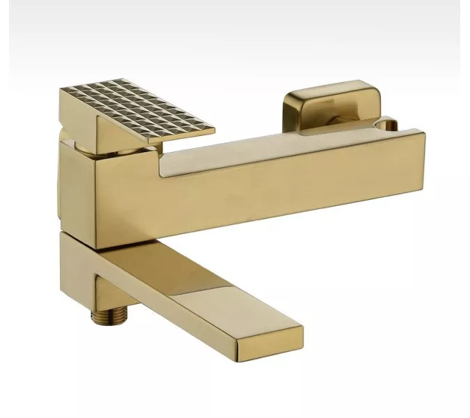 Смеситель для ванны и душа ACWEN BN8669C матовое золото, Выбрать цвет: Золото, изображение 3