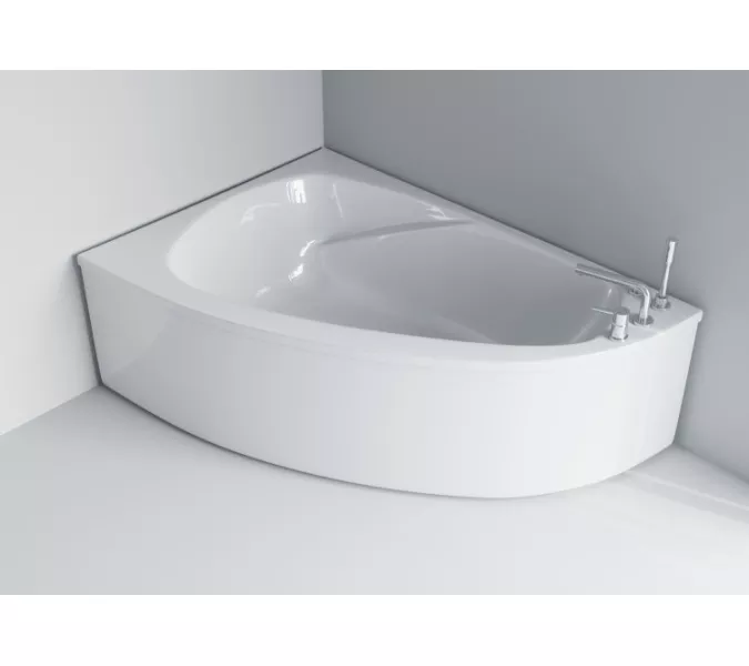 Ванна Astra-Form Тиора из литьевого мрамора 155 х105 см, Ориентация: левая