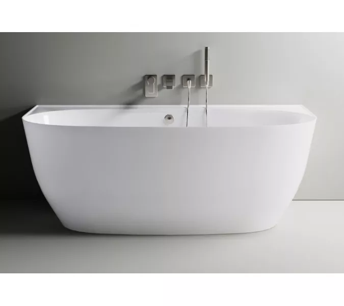 Ванна Astra-Form АТРИЯ 170х85 см пристеночная из литьевого мрамора