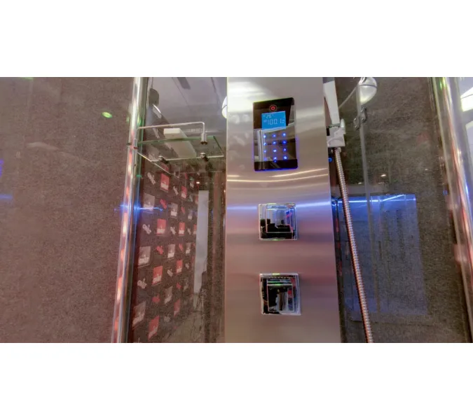 Душевая кабина четверть круга Timo Premium ARMO H-506 90х90х215 стекл.крыша, изображение 4