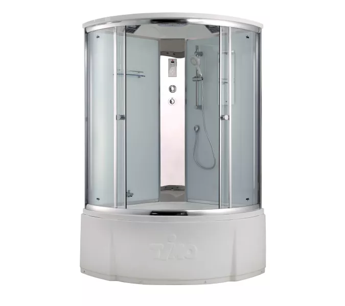 Душевая кабина четверть круга Timo COMFORT  T-8825/8835/8855F, Цвет стекла: матовое, Выбрать размер: 120x120