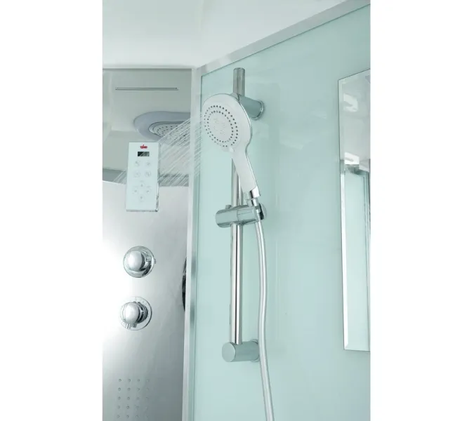 Душевая кабина прямоугольная Timo COMFORT T-8815F/C, Цвет стекла: матовое, Цвет профиля: Хром, Тип поддона: Низкий, Выбрать размер: 120x90, изображение 6