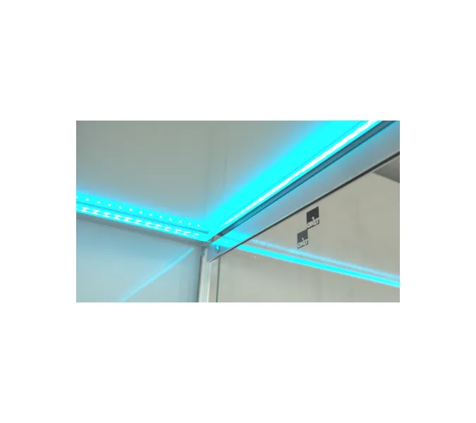 Душевая кабина четверть круга Timo Premium IMPI H-517, 100х100, Г/М, баня, электрика, хромотерапия, изображение 2