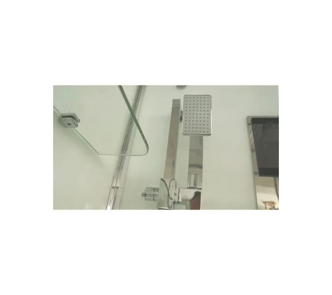 Душевая кабина четверть круга Timo Premium IMPI H-517, 100х100, Г/М, баня, электрика, хромотерапия, изображение 3