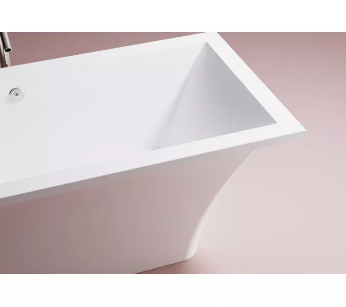 Ванна Astra-Form Лотус из литьевого мрамора 185х85 см, изображение 3