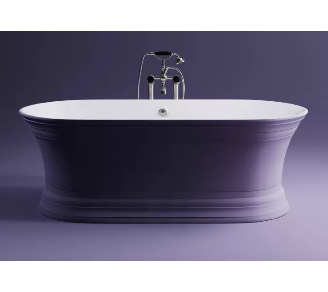 Ванна Astra-Form ШАРМ из литьевого мрамора 170х80 см, изображение 5