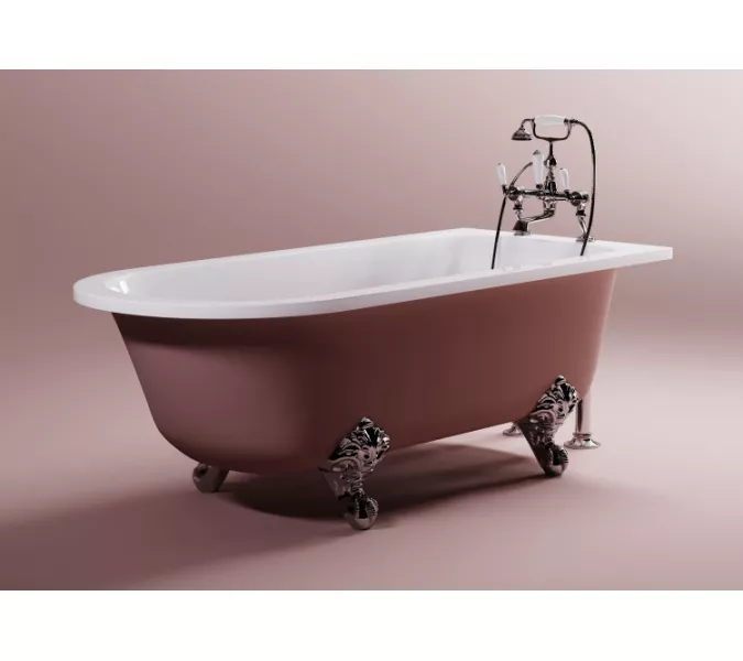 Ванна Astra-Form Ретро из литьевого мрамора 170х75 см, изображение 5