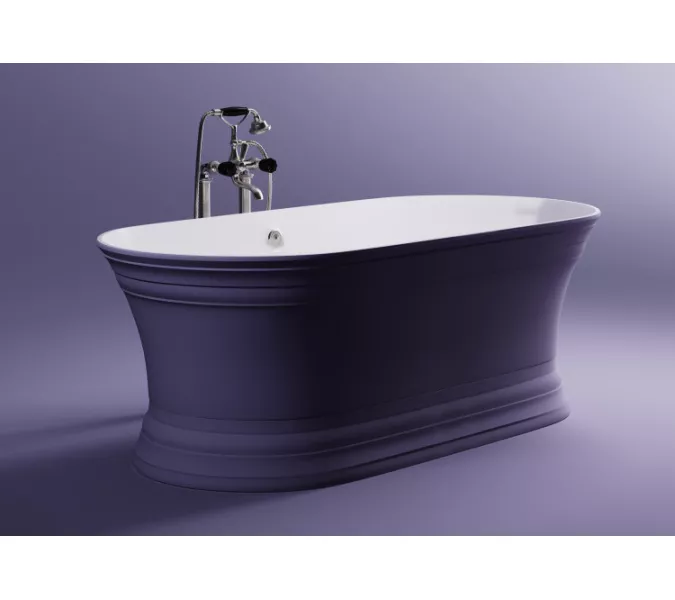 Ванна Astra-Form ШАРМ из литьевого мрамора 170х80 см, изображение 6