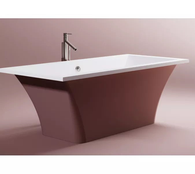 Ванна Astra-Form Лотус из литьевого мрамора 185х85 см, изображение 5