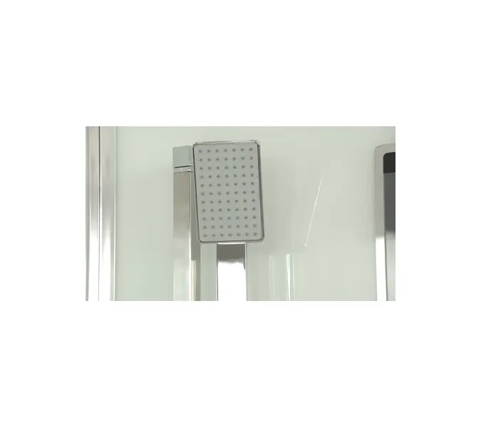 Душевая кабина четверть круга Timo Premium IMPI H-517, 100х100, Г/М, баня, электрика, хромотерапия, изображение 5