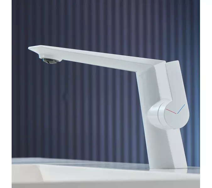 Смеситель для раковины ACWEN BN61E белый, Выбрать цвет: Белый