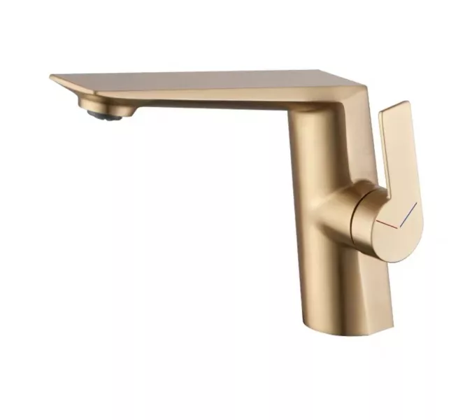 Смеситель для раковины ACWEN BN61C матовое золото, Выбрать цвет: Золото матовое, изображение 5