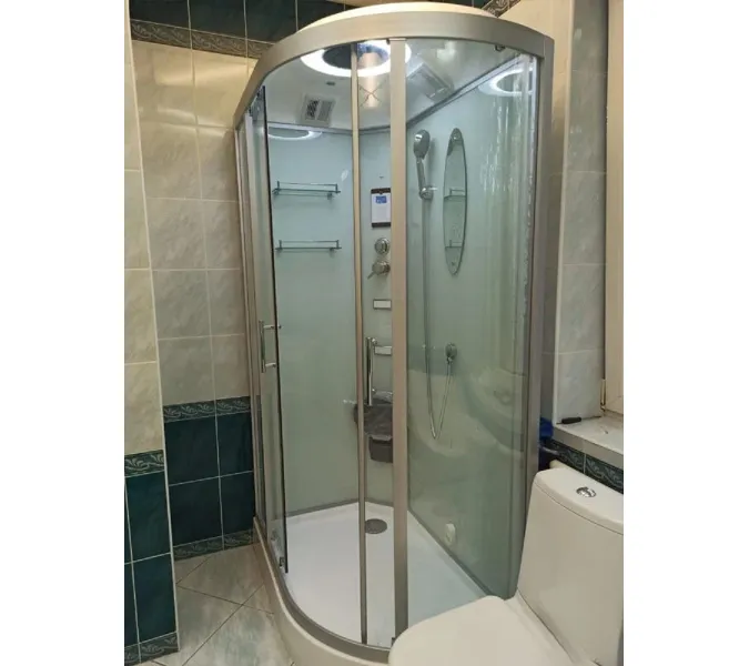 Душевая кабина Frank F610L/R 120х80,  с баней/ без бани, Ориентация: Левая, Комплектация: без бани, изображение 3